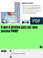 O Que É Preciso para Ser Uma Pessoa PMM - Beatriz Costa (Slide para PDF)