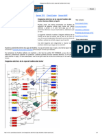 Diagrama Eléctrico de La Caja de Fusibles Del Motor SPARK 2000-2013