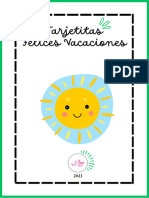 Tarjetita Felices Vacaciones