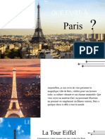 Minimaliste Guide Touristique Paris Présentation