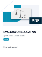 Evaluacion Educativa