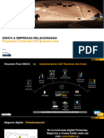 Propuesta Comercial Sap Business One Disico