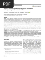 Effects of Hormones and Hormone Therapy On Breast Tissue in Transgender Patients: A Concise Review