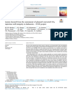 Lesson Learned From Planned Converted CO2 Injection Well Intergrity