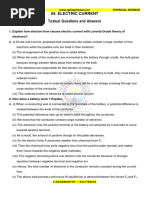 10th PS EM 09 TQA Electric Current SCERT