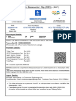 Electronic Reservation Slip (ERS) : 6529669188 15707/kir Asr Special Ac 3 Tier Sleeper (3A)