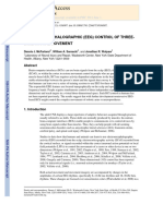 Electroencephalographic (Eeg) Control of Threedimensional Movement