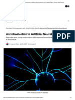 An Introduction To Artificial Neural Networks - by Srivignesh Rajan - Towards Data Science