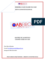 Matriz de Assuntos 1A FASE.