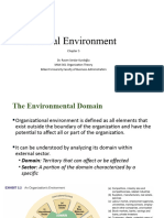 Chapter 5 External Environment