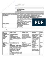 Lesson Plan 11 Term 2