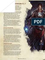 5e - Revised Artificer - GM Binder