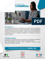 ML - Vaga para Assistente Comercial