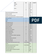 Lista Elementos HSE