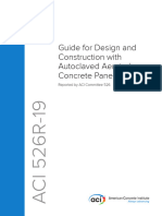 Guide For Design and Construction With Autoclaved Aerated Concrete Panels