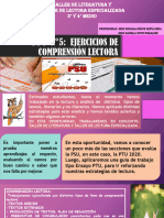 3° y 4° Medio Taller de Literatura Lect. Especializada 19 de Octubre.