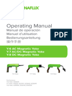 Sourca Manuel Magnetoscopie Yoke Magnaflux Y-8