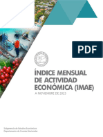 Índice Mensual de La Actividad Económica Noviembre 2023