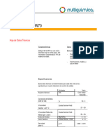 Dalkyd 190-02-W70: Hoja de Datos Técnicos