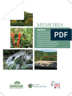 Memoria de Proyecto Sendero de Chile Paraguay