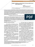 Relato de Caso Sobre O Uso Da Acupuntura No Tratamento Da Dor Orofacial