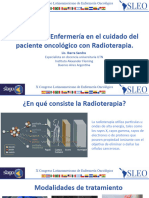 SLEO 2023 Abordaje Del Paciente Con Radioterapia