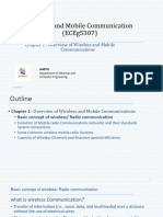 Chapter 1 Wireless and Mobile Communication Systems ECEg5307