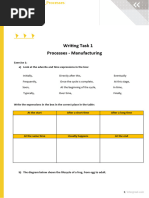 Writing Task 1 Processes - Manufacturing