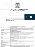 MOH 409 Outpatient TPHF Register