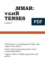 4 - Verb Tenses