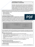 Chapter 3 Programming Techniques (PLT)