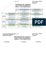 Déroulement D'une Séquence en 5ème A.P J'Aime Voyager en Famille