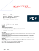 Lec-01 Real Analusis-2