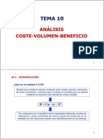 Analisis Coste Volumen Beneficio