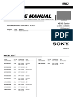 Service Manual: XE85 Series