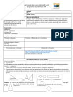 Taller Recuperación de Aprendizajes Geometría Grado 2