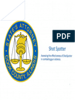 Cook County State's Attorney's Office ShotSpotter Report