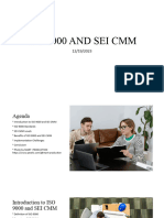 Iso 9000 and Sei CMM