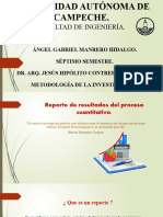 Investigación - Reporte de Resultados Del Proceso Cuantitativo