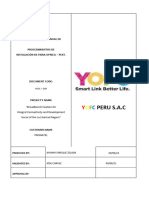 Procedimiento de Instalación de Fibra Óptica Rev.4.0