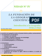 Unidad #Iv Geografia Moderna-Fundacion de La Geografia Cientifica