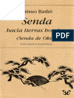 Senda Hacia Tierras Hondas (Bashō Mat...