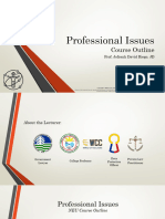 NEU Professional Issues - Course Outline