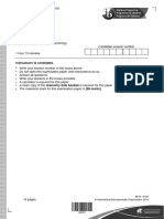 16N Chemistry Paper 2 SL