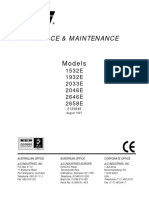 A 1532E 1932E 2033E 2046E 2646E 2658E JLG Service English