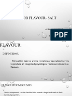 Food Flavour - Salt