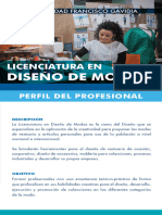 Diseño de Modas: Licenciatura en