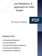 Introduction To Community Pediatrics