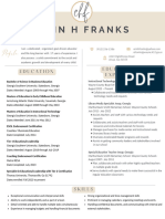 Erin H Franks Resume 2824