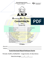 Consolidação Eja 5 Ano